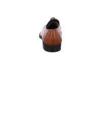 braune Leder Derby Schuhe von Lloyd