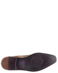 braune Leder Derby Schuhe von Melvin&Hamilton