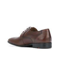 braune Leder Derby Schuhe von Lloyd