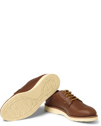 braune Leder Derby Schuhe von Red Wing Shoes