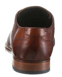 braune Leder Derby Schuhe von Salamander