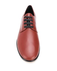 braune Leder Derby Schuhe von CamperLab