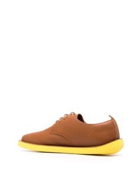 braune Leder Derby Schuhe von Camper