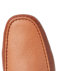 braune Leder Mokassins von Tod's