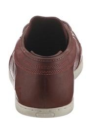 braune Leder niedrige Sneakers von Boxfresh