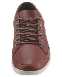 braune Leder niedrige Sneakers von Boxfresh