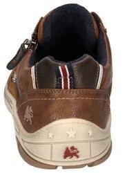 braune Leder niedrige Sneakers von LERROS