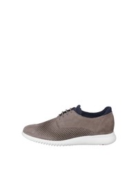 braune Leder niedrige Sneakers von Lloyd