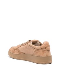 braune Leder niedrige Sneakers von AUTRY