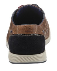 braune Leder niedrige Sneakers von S.OLIVER RED LABEL