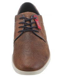 braune Leder niedrige Sneakers von S.OLIVER RED LABEL