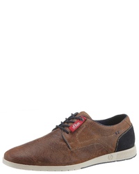 braune Leder niedrige Sneakers von S.OLIVER RED LABEL