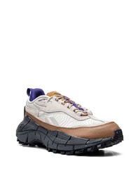 braune Leder niedrige Sneakers von Reebok