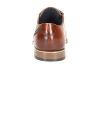braune Leder Oxford Schuhe von Bugatti