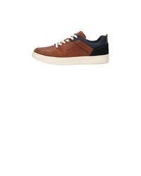 braune Leder Oxford Schuhe von Bugatti