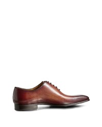 braune Leder Oxford Schuhe von Magnanni