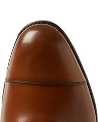 braune Leder Oxford Schuhe von Edward Green