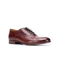 braune Leder Oxford Schuhe von Pantanetti