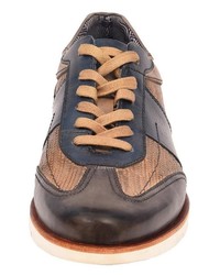 braune Leder Oxford Schuhe von Daniel Hechter