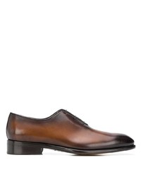 braune Leder Oxford Schuhe von Doucal's