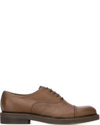 braune Leder Oxford Schuhe von Eleventy