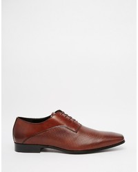 braune Leder Oxford Schuhe von Aldo