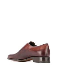braune Leder Oxford Schuhe von Scarosso