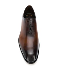 braune Leder Oxford Schuhe von Doucal's