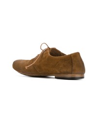 braune Leder Oxford Schuhe von Marsèll