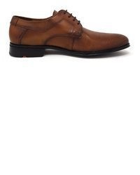 braune Leder Oxford Schuhe von Lloyd