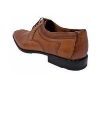 braune Leder Oxford Schuhe von Lloyd