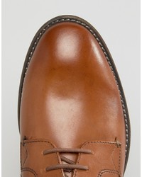 braune Leder Oxford Schuhe von Frank Wright