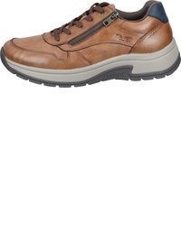 braune Leder Oxford Schuhe von Rieker