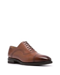 braune Leder Oxford Schuhe von Bally