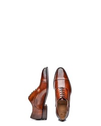 braune Leder Oxford Schuhe von SHOEPASSION