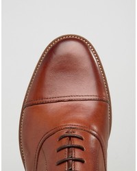 braune Leder Oxford Schuhe von Aldo