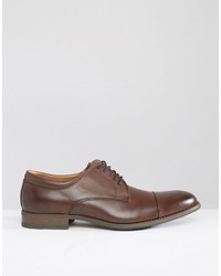 braune Leder Oxford Schuhe von Aldo