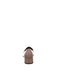 braune Leder Pumps von Tamaris
