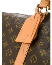 braune Leder Reisetasche von Louis Vuitton Vintage