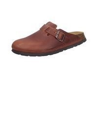 braune Leder Slipper von Dr. Brinkmann