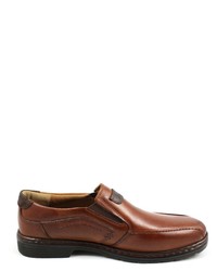 braune Leder Slipper von Josef Seibel