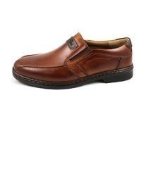 braune Leder Slipper von Josef Seibel