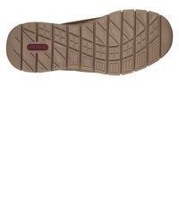 braune Leder Slipper von Rieker