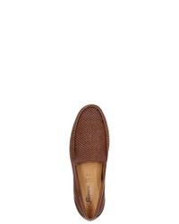 braune Leder Slipper von Sioux