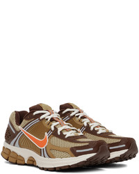 braune Leder Sportschuhe von Nike