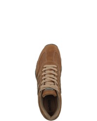 braune Leder Sportschuhe von Dockers by Gerli