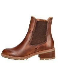 braune Leder Stiefeletten von PIKOLINOS