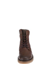 braune Lederfreizeitstiefel von camel active