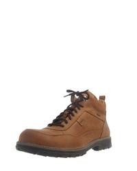 braune Lederfreizeitstiefel von camel active