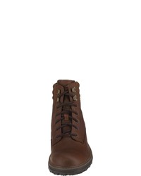 braune Lederfreizeitstiefel von camel active